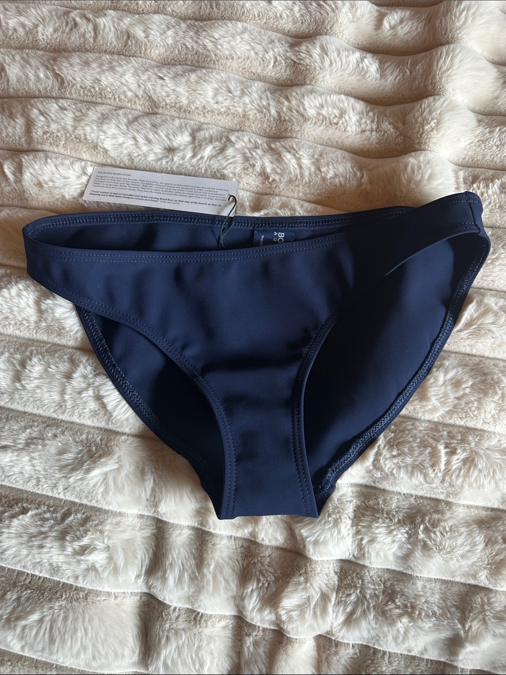 BONDI BORN Deep Navy Swim Bottoms